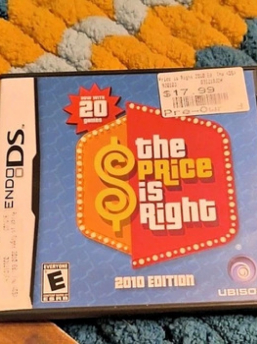 Nintendo DS The Price Is Right 2010 Edition DS Game with Case